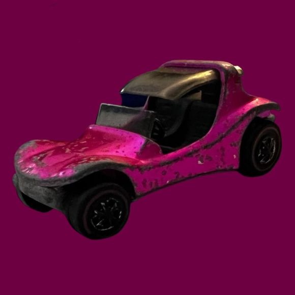 Vintage 1969 Hot Wheels Redline Sand Crab Pink Made in United States - Picture 1 of 6
